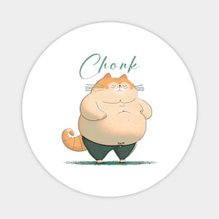 Chonk kitty Magnet